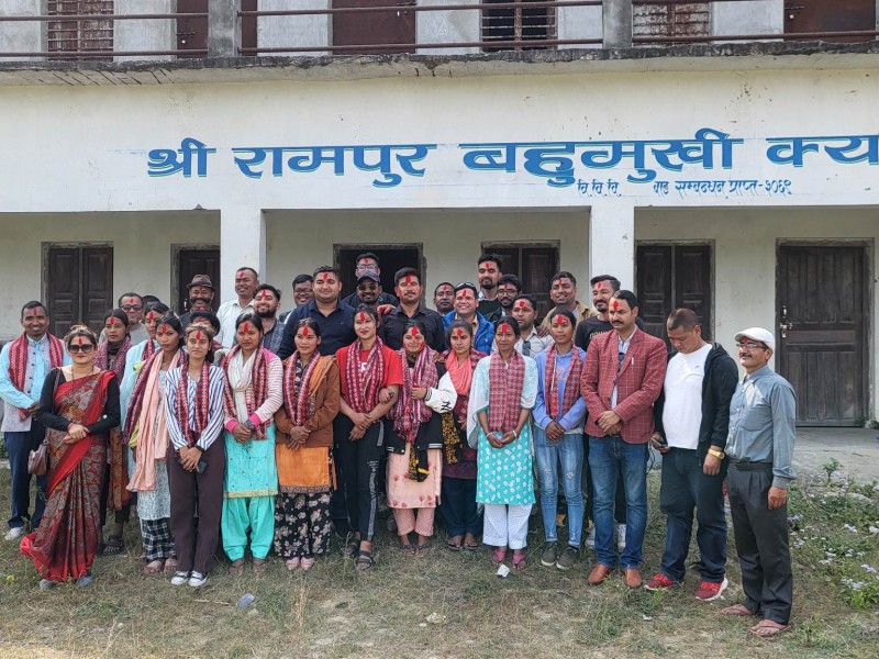 स्ववियु निर्वाचन : रामपुर बहुमुखी क्याम्पसमा अखिल क्रान्तिकारीको प्यानल विजयी